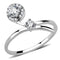 Silver Jewelry Rings Rings For Girls DA260 Stainless Steel Ring with AAA Grade CZ Alamode Fashion Jewelry Outlet