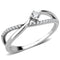 Silver Jewelry Rings Rings For Girls DA261 Stainless Steel Ring with AAA Grade CZ Alamode Fashion Jewelry Outlet