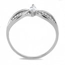 Silver Jewelry Rings Rings For Girls DA262 Stainless Steel Ring with AAA Grade CZ Alamode Fashion Jewelry Outlet