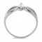 Silver Jewelry Rings Rings For Girls DA262 Stainless Steel Ring with AAA Grade CZ Alamode Fashion Jewelry Outlet