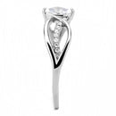 Silver Jewelry Rings Rings For Girls DA262 Stainless Steel Ring with AAA Grade CZ Alamode Fashion Jewelry Outlet