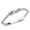 Silver Jewelry Rings Rings For Girls DA263 Stainless Steel Ring with AAA Grade CZ Alamode Fashion Jewelry Outlet