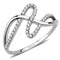 Silver Jewelry Rings Rings For Girls DA265 Stainless Steel Ring with AAA Grade CZ Alamode Fashion Jewelry Outlet