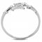 Silver Jewelry Rings Rings For Girls DA266 Stainless Steel Ring with AAA Grade CZ Alamode Fashion Jewelry Outlet