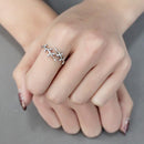 Silver Jewelry Rings Rings For Girls DA266 Stainless Steel Ring with AAA Grade CZ Alamode Fashion Jewelry Outlet