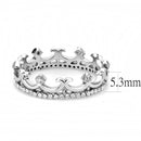 Silver Jewelry Rings Rings For Girls DA267 Stainless Steel Ring with AAA Grade CZ Alamode Fashion Jewelry Outlet