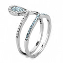 Silver Jewelry Rings Rings For Girls DA268 Stainless Steel Ring with AAA Grade CZ Alamode Fashion Jewelry Outlet