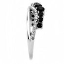 Silver Jewelry Rings Rings For Girls DA269 Stainless Steel Ring with CZ Alamode Fashion Jewelry Outlet