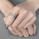 Silver Jewelry Rings Rings For Girls DA271 Stainless Steel Ring with AAA Grade CZ Alamode Fashion Jewelry Outlet