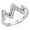 Silver Jewelry Rings Rings For Girls DA339 No Plating Stainless Steel Ring with AAA Grade CZ Alamode Fashion Jewelry Outlet