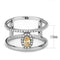 Silver Jewelry Rings Rings For Girls DA352 Stainless Steel Ring with AAA Grade CZ Alamode Fashion Jewelry Outlet