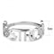 Silver Jewelry Rings Rings For Girls DA356 Stainless Steel Ring with AAA Grade CZ Alamode Fashion Jewelry Outlet