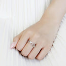 Silver Jewelry Rings Rings For Girls DA356 Stainless Steel Ring with AAA Grade CZ Alamode Fashion Jewelry Outlet