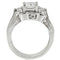 Rings For Sale 1W002 Rhodium Brass Ring with AAA Grade CZ