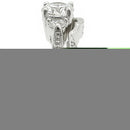 Rings For Sale 1W002 Rhodium Brass Ring with AAA Grade CZ