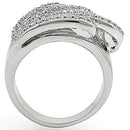 Rings For Sale 1W018 Rhodium Brass Ring with AAA Grade CZ