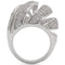 Rings For Sale 1W019 Rhodium Brass Ring with AAA Grade CZ