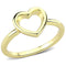 Rings For Women LO3985 Flash Gold Brass Ring