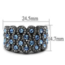 Rings For Women TK3111 Stainless Steel Ring with Top Grade Crystal