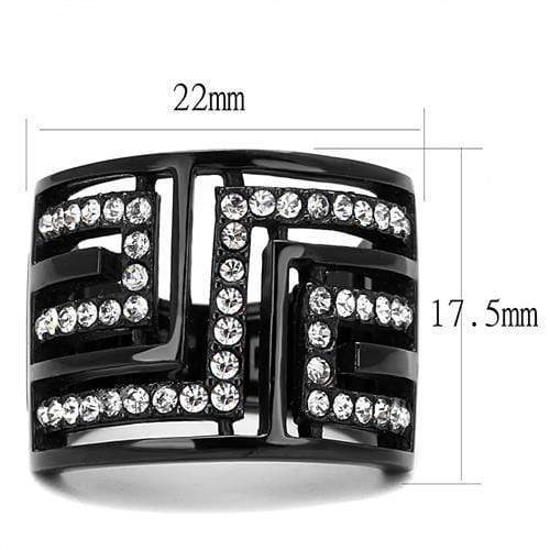 Rings For Women TK3134 Stainless Steel Ring with Top Grade Crystal