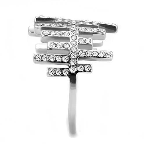 Rings For Women TK3140 Stainless Steel Ring with Top Grade Crystal