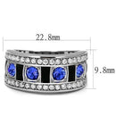 Rings For Women TK3141 Stainless Steel Ring with Top Grade Crystal