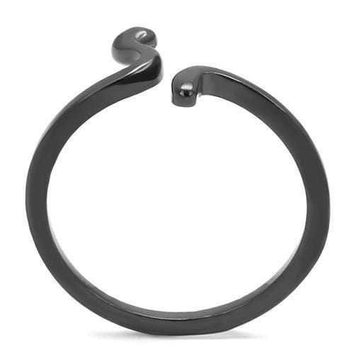 Rings For Women TK3164 Black - Stainless Steel Ring