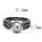 Rings For Women TK3170 Stainless Steel Ring with Synthetic