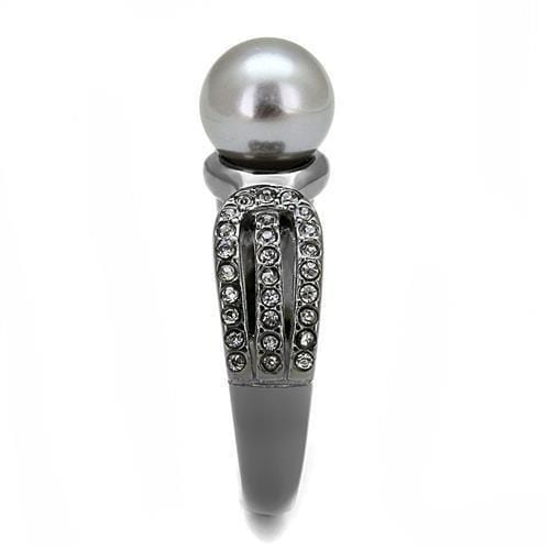 Rings For Women TK3170 Stainless Steel Ring with Synthetic