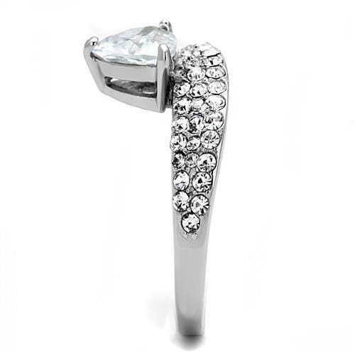 Rings For Women TK3207 Stainless Steel Ring with AAA Grade CZ