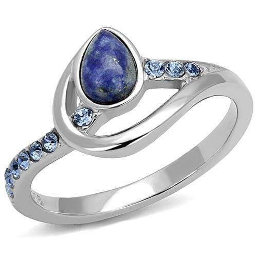 Rings For Women TK3210 Stainless Steel Ring with Semi-Precious