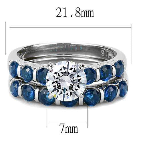 Rings For Women TK3235 Stainless Steel Ring with AAA Grade CZ