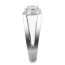 Silver Jewelry Rings Rings For Women TK3245 Stainless Steel Ring with AAA Grade CZ Alamode Fashion Jewelry Outlet