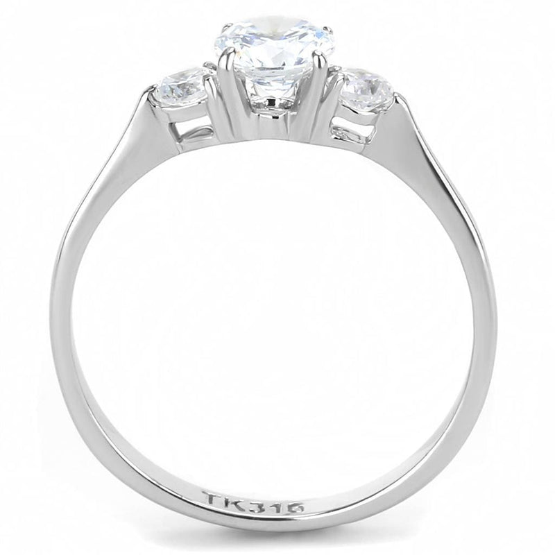 Rings For Women TK3431 Stainless Steel Ring with AAA Grade CZ