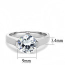 Rings For Women TK3432 Stainless Steel Ring with AAA Grade CZ