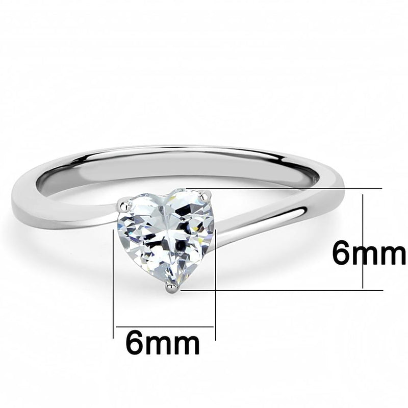 Rings For Women TK3434 Stainless Steel Ring with AAA Grade CZ