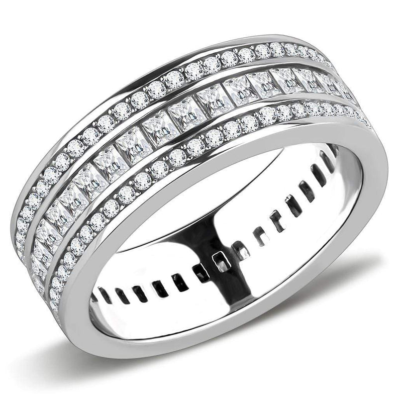 Rings For Women TK3435 Stainless Steel Ring with AAA Grade CZ