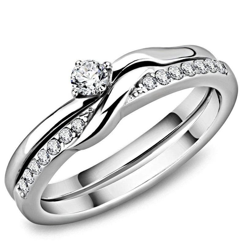 Rings For Women TK3508 Stainless Steel Ring with AAA Grade CZ