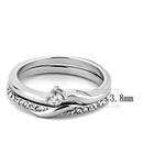 Rings For Women TK3508 Stainless Steel Ring with AAA Grade CZ