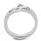 Rings For Women TK3508 Stainless Steel Ring with AAA Grade CZ