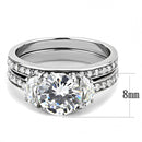 Rings For Women TK3509 Stainless Steel Ring with AAA Grade CZ