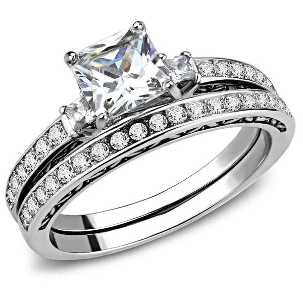 Rings For Women TK3510 Stainless Steel Ring with AAA Grade CZ