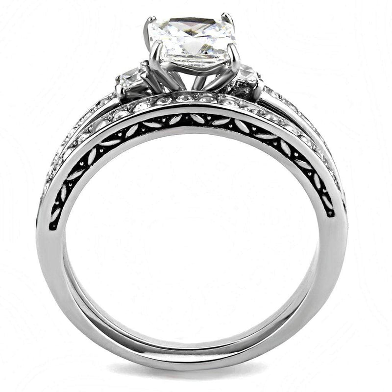 Rings For Women TK3510 Stainless Steel Ring with AAA Grade CZ