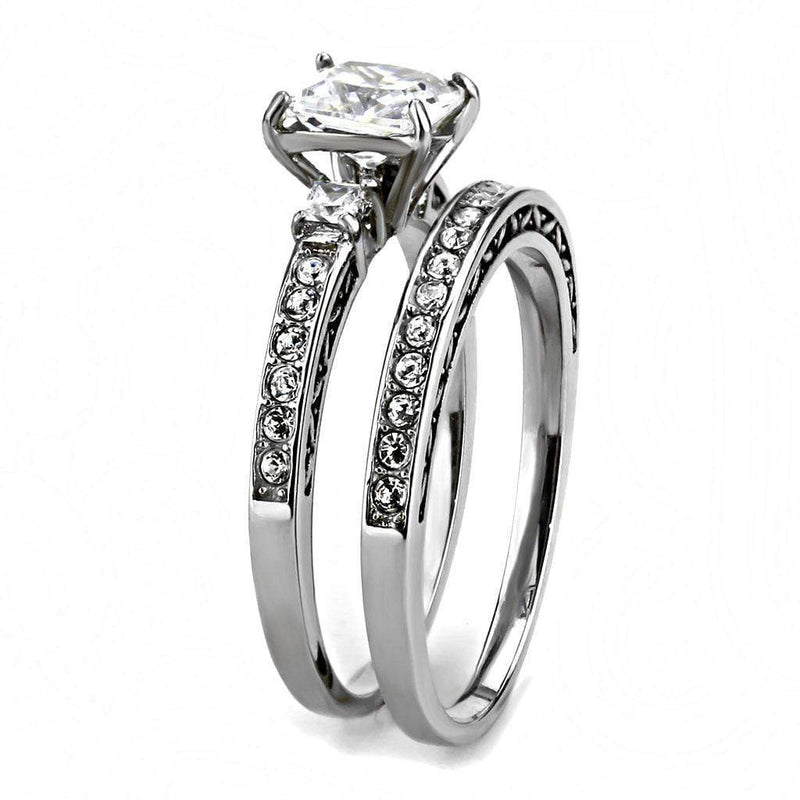 Rings For Women TK3510 Stainless Steel Ring with AAA Grade CZ