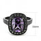 Rings For Women TK3512 Black - Stainless Steel Ring with AAA Grade CZ