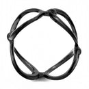 Rings For Women TK3568 Black - Stainless Steel Ring