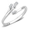 Rings For Women TK3570 No Plating Stainless Steel Ring with AAA Grade CZ