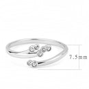 Rings For Women TK3570 No Plating Stainless Steel Ring with AAA Grade CZ