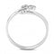 Rings For Women TK3570 No Plating Stainless Steel Ring with AAA Grade CZ