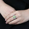 Rings For Women TK3579 No Plating Stainless Steel Ring with AAA Grade CZ